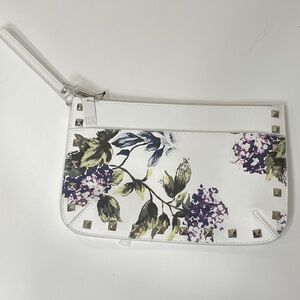 NWT WHBM Floral Studded Wristlet
